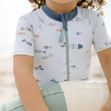 Pehr-Swim Short Sleeve One-Piece-Saltwater-2