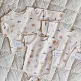 Pehr-Dropped Shoulder Long Sleeve Toddler Top-Rush Hour-6