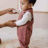 Pehr-French Terry Overalls-Clay-5