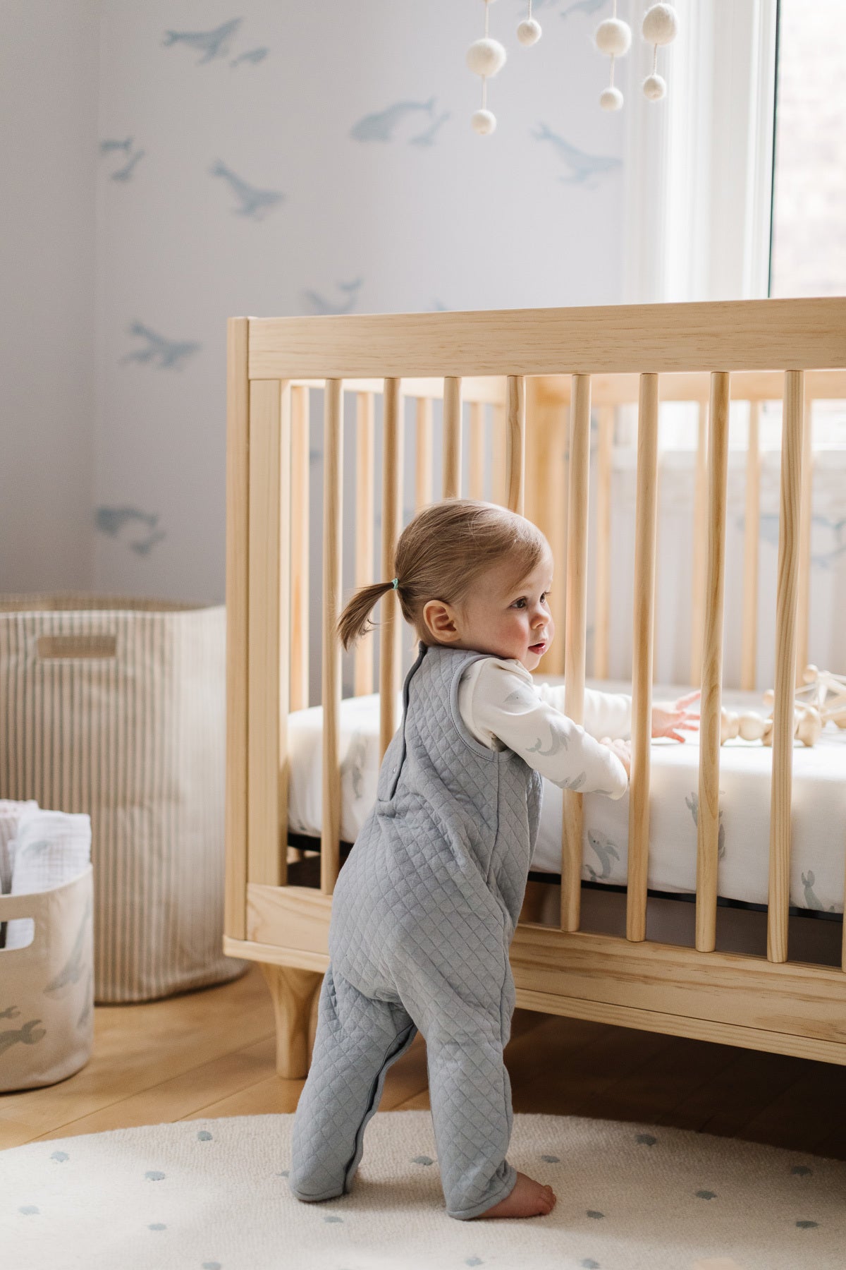 Pehr-Cozy Romper Overalls-Soft Sea-5