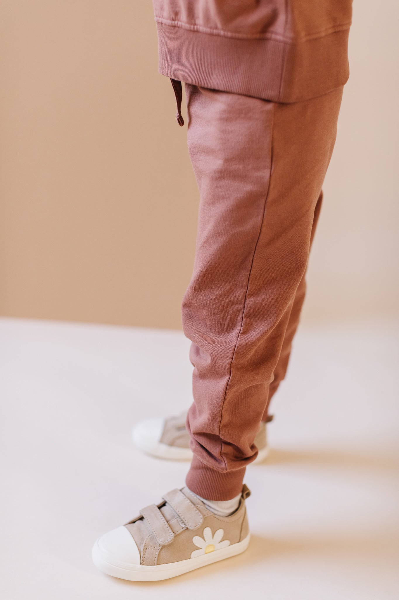 Pehr-Kids French Terry Jogger-Soft Peony-3