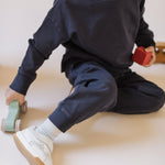 Pehr-Kids French Terry Jogger-Ink Blue-2