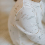 Pehr-Henley Patch Pocket Romper-Bunny Tale-3