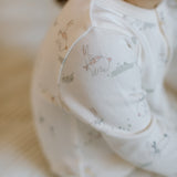 Pehr-Henley Patch Pocket Romper-Bunny Tale-3