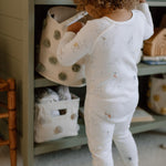 Pehr-Ribbed Baby Footless Sleeper-Over the Moon-5