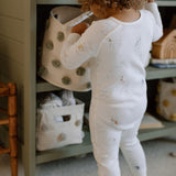 Pehr-Ribbed Baby Footless Sleeper-Over the Moon-5