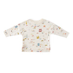Pehr-Dropped Shoulder Long Sleeve Toddler Top-Explore New York-1