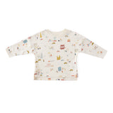 Pehr-Dropped Shoulder Long Sleeve Toddler Top-Explore New York-1