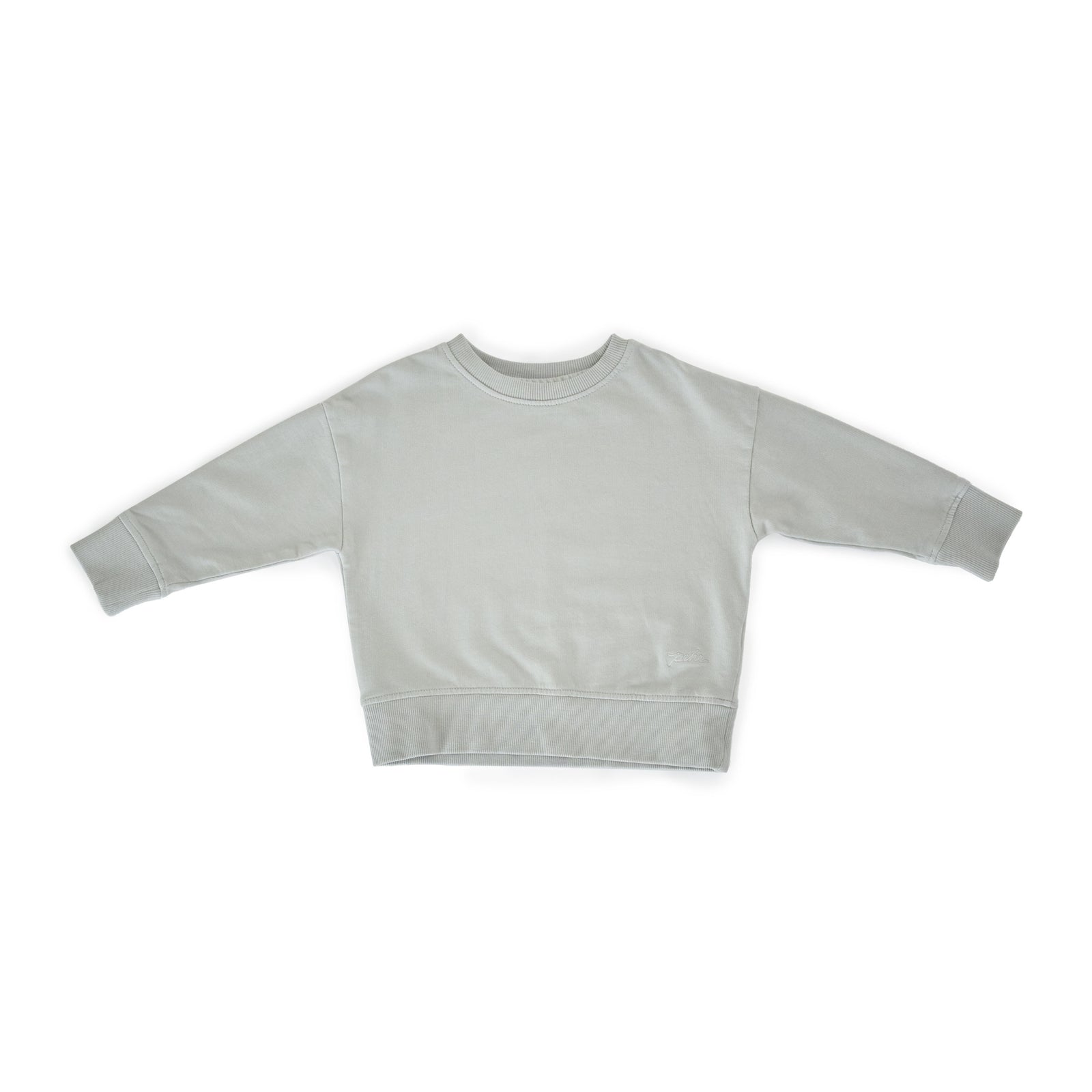 Kids French Terry Sweatshirt Top Pehr Canada Soft Sea 6 T 