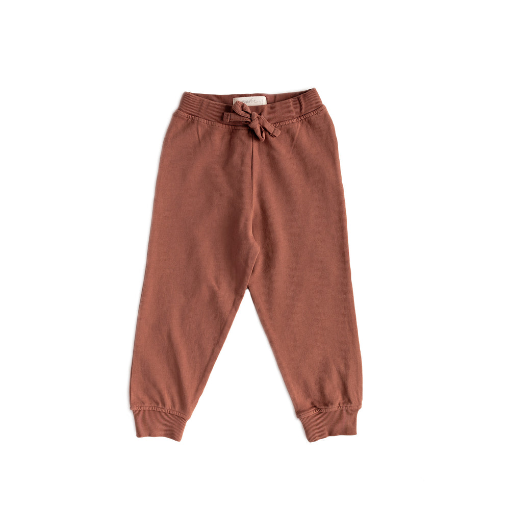 Kids French Terry Jogger Pant Pehr Canada Clay 6 T 