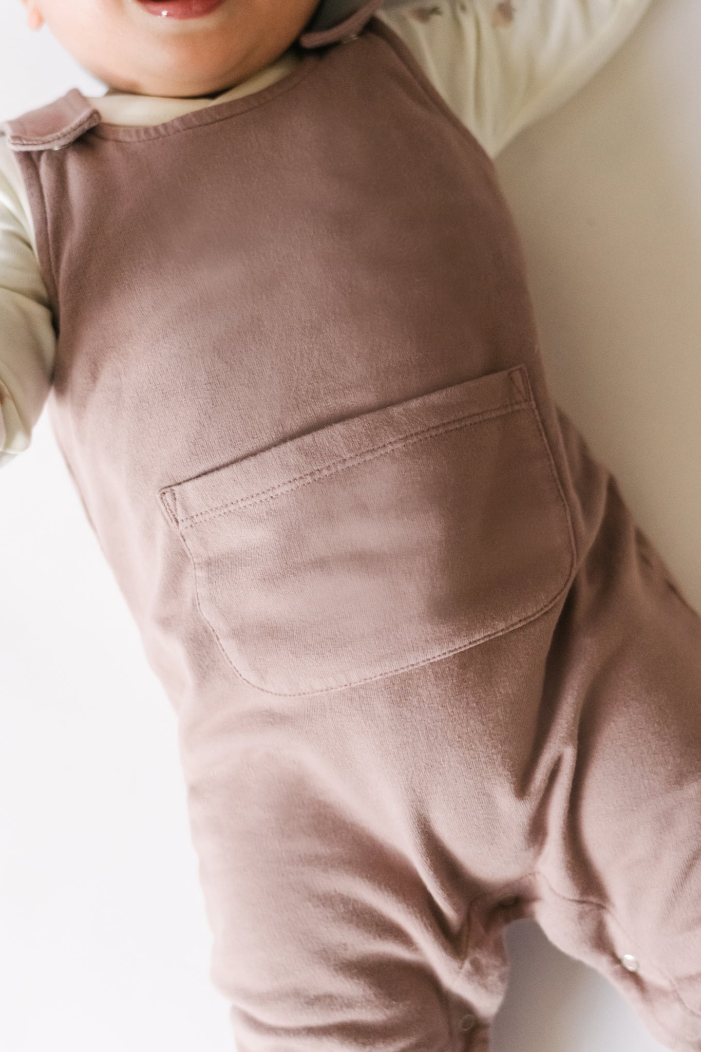 Pehr-French Terry Overalls-Plum-3