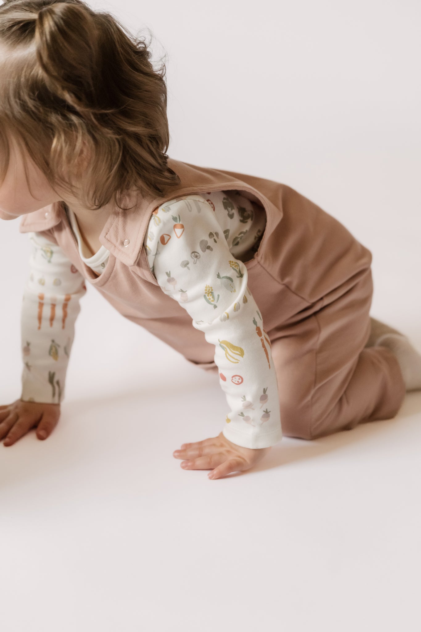 Pehr-French Terry Overalls-Soft Peony-2