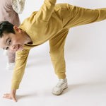 Pehr-Kids French Terry Jogger-Dijon-4