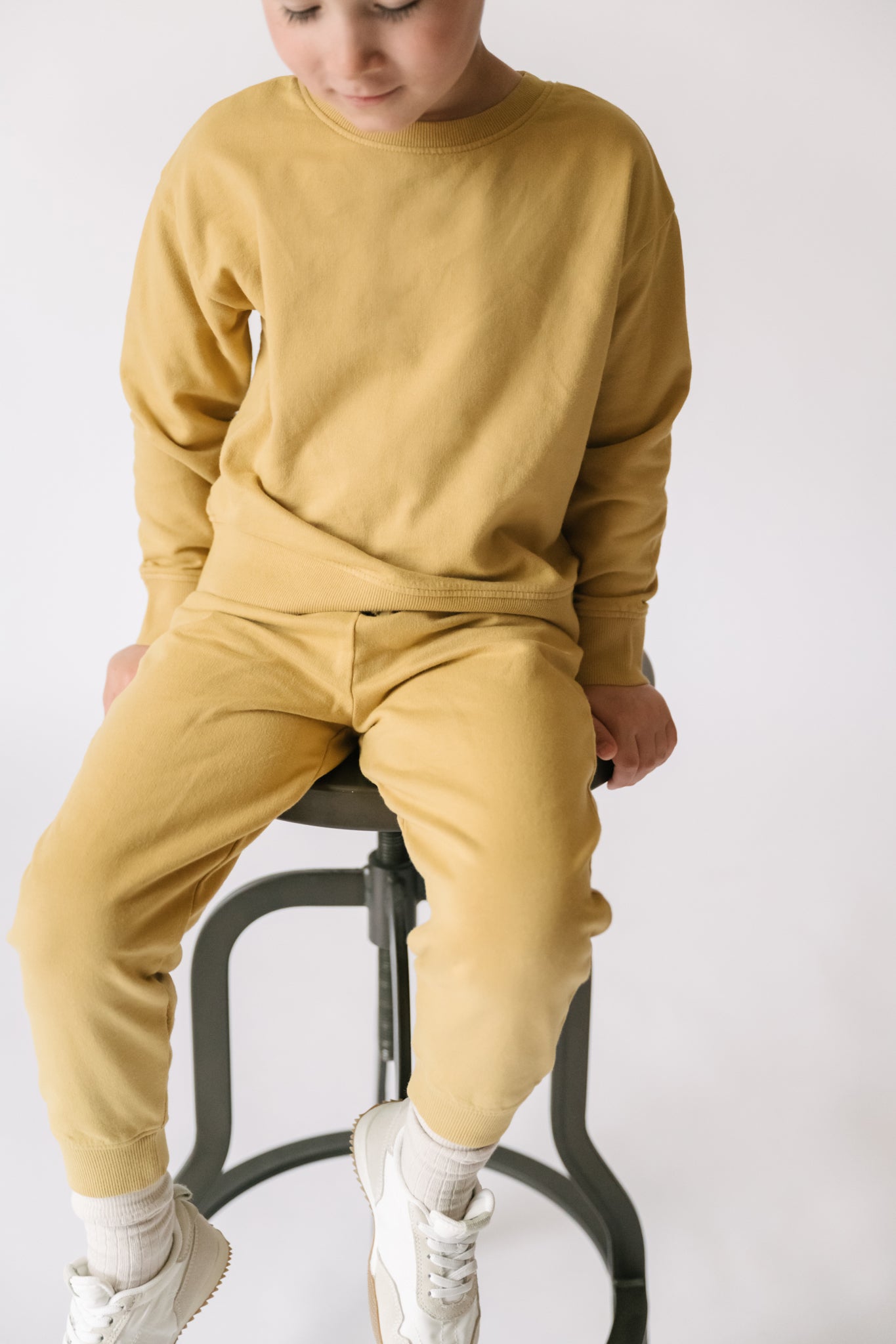 Pehr-French Terry Jogger-Dijon-3