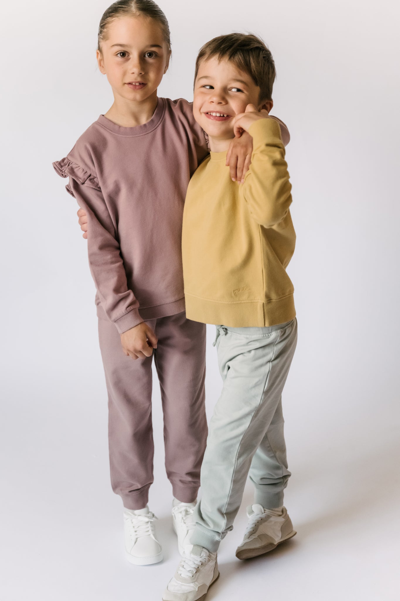 Pehr-Kids French Terry Jogger-Plum-2