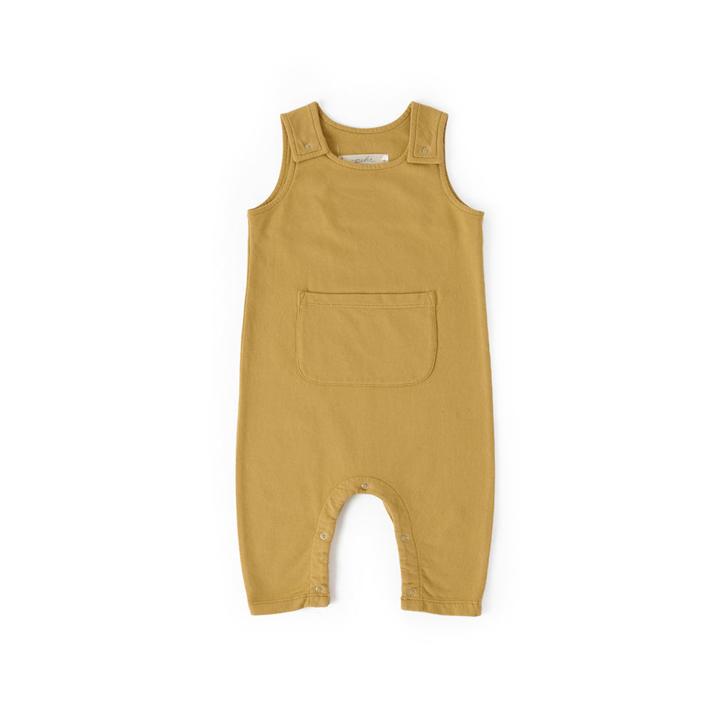 French Terry Overalls Overalls Pehr Canada Dijon 0 - 3 mos. 