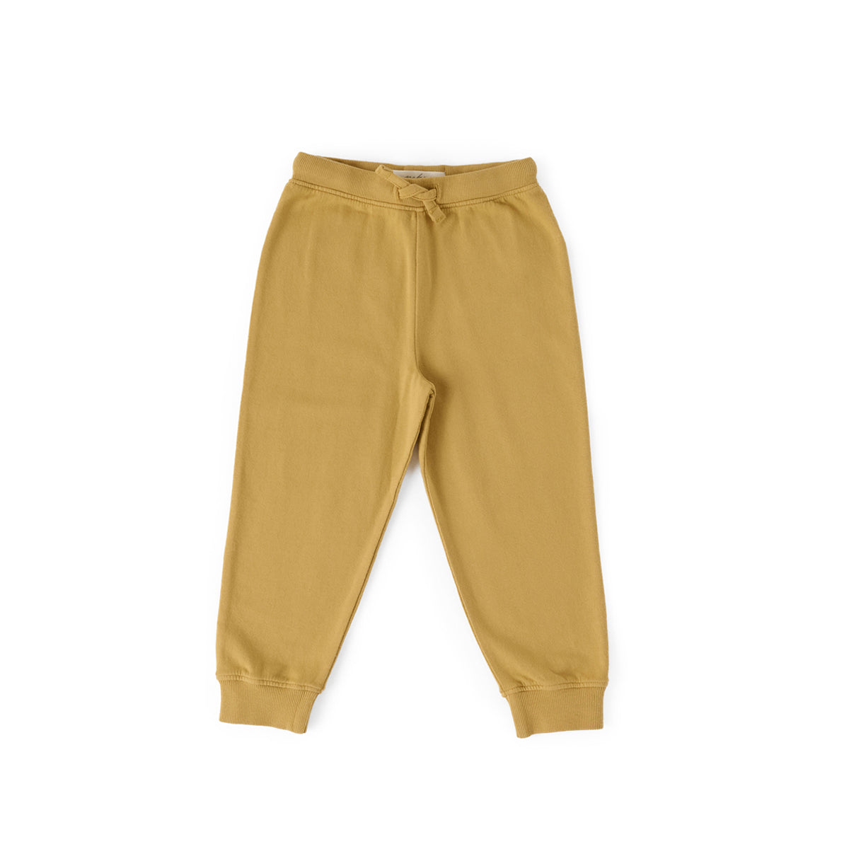 Pehr-Kids French Terry Jogger-Dijon-1