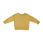 Pehr-Kids French Terry Sweatshirt-Dijon-1