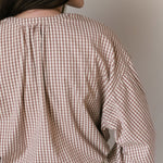 Gingham Women's Blouse Women's Clothing Pehr Canada   