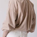 Gingham Women's Blouse Women's Clothing Pehr Canada   