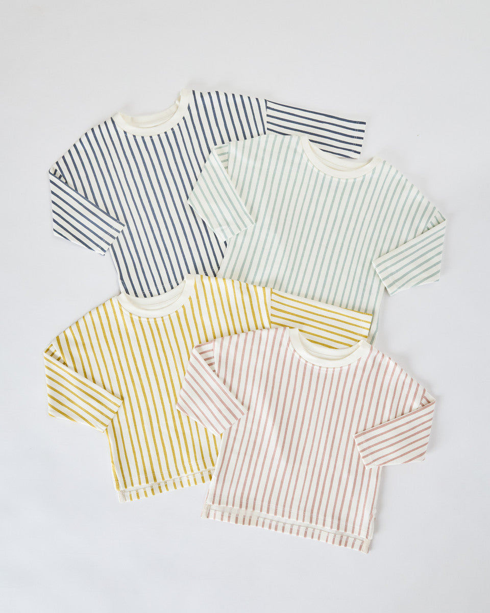 Dropped Shoulder Long Sleeve Toddler Top Top Pehr Canada   