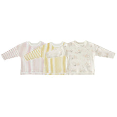 Pehr-Dropped Shoulder Long Sleeve Top 3 Pack-For Her-1