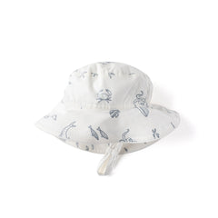 Bucket Hat Hat Pehr Life Aquatic 0 - 6 mos. 
