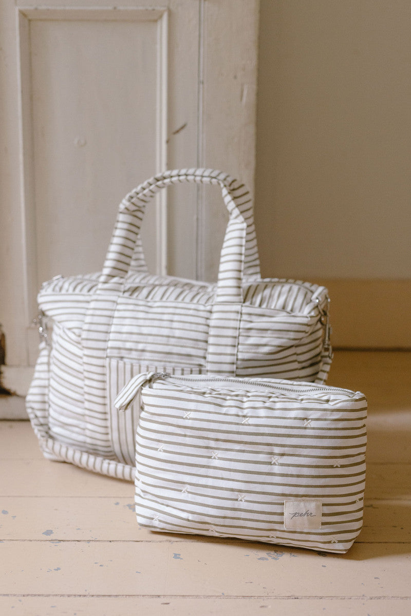 Pehr-Diaper Bag-Stripes Away Olive-2