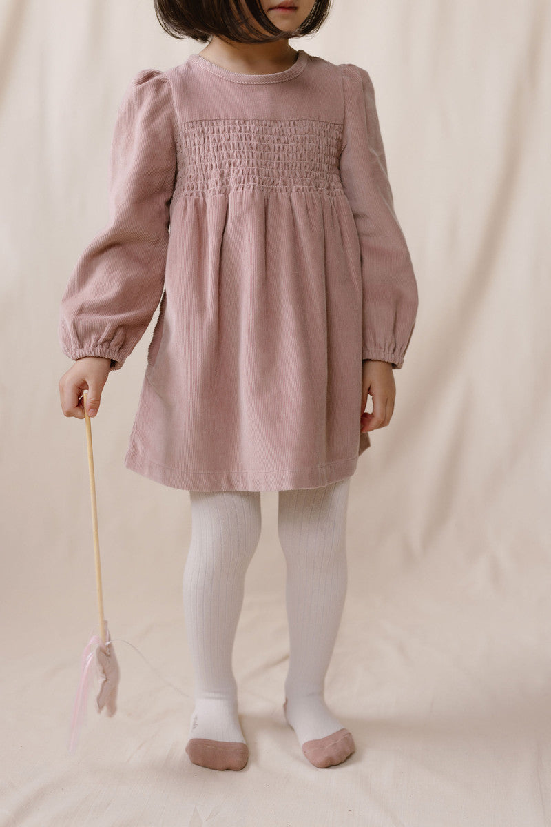 Pehr-Corduroy Dress-Rose Pink-4