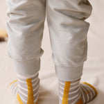 Striped Crew Socks with Grips Socks Pehr Canada   