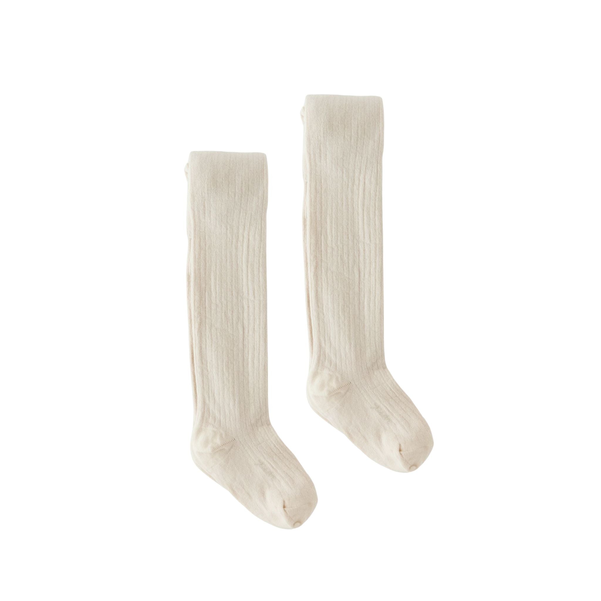 Pehr-Ribbed Tights-2-Pack-Natural-1