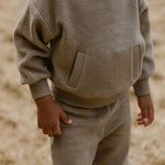 Pehr-Teddy Fleece Set-Moss-2