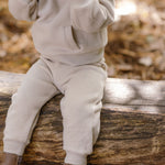 Pehr-Teddy Fleece Set-Stone-2