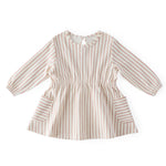 Long Sleeve Dress Dress Pehr Canada Stripes Away Peony 6 - 12 mos. 