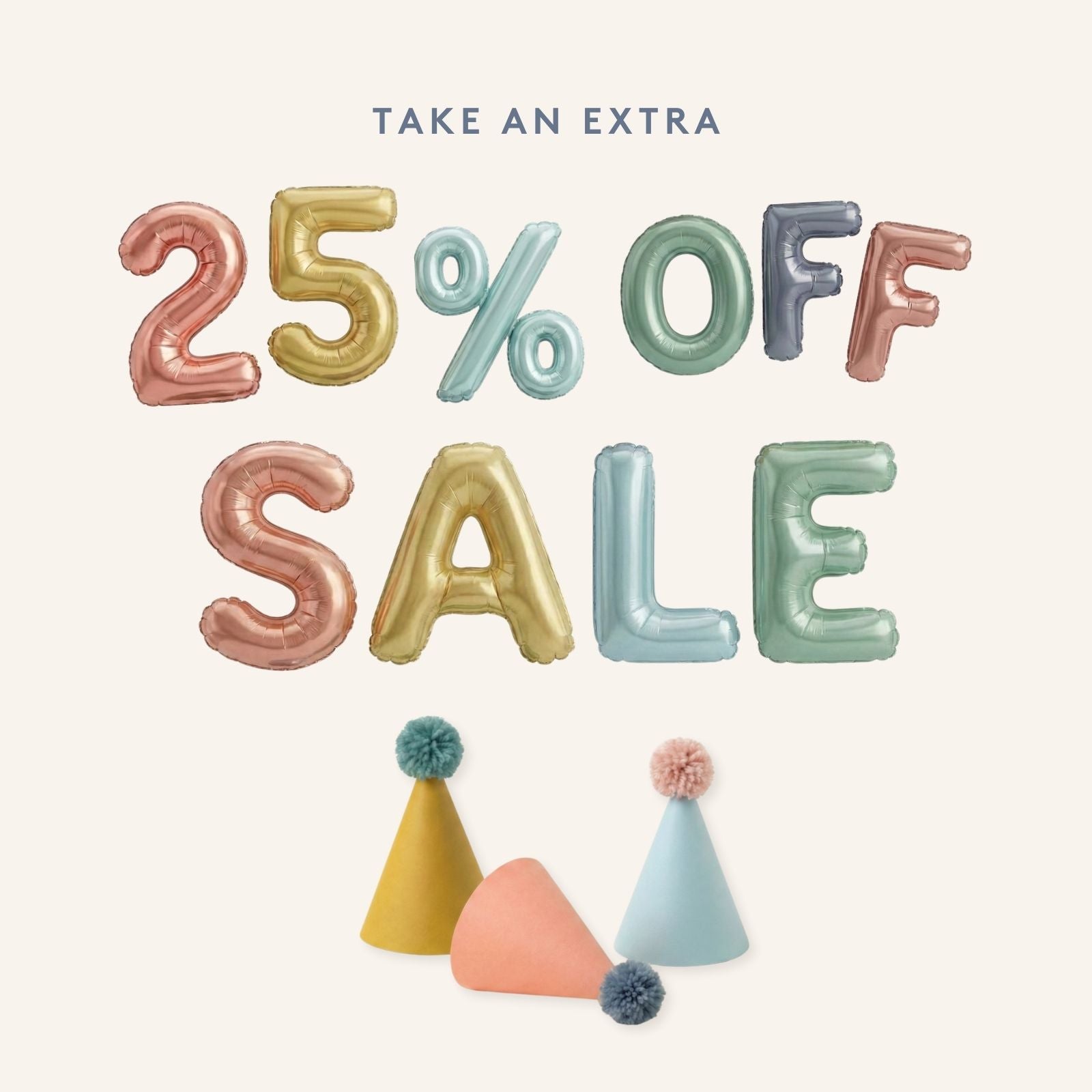 Take an extra 25% off sale