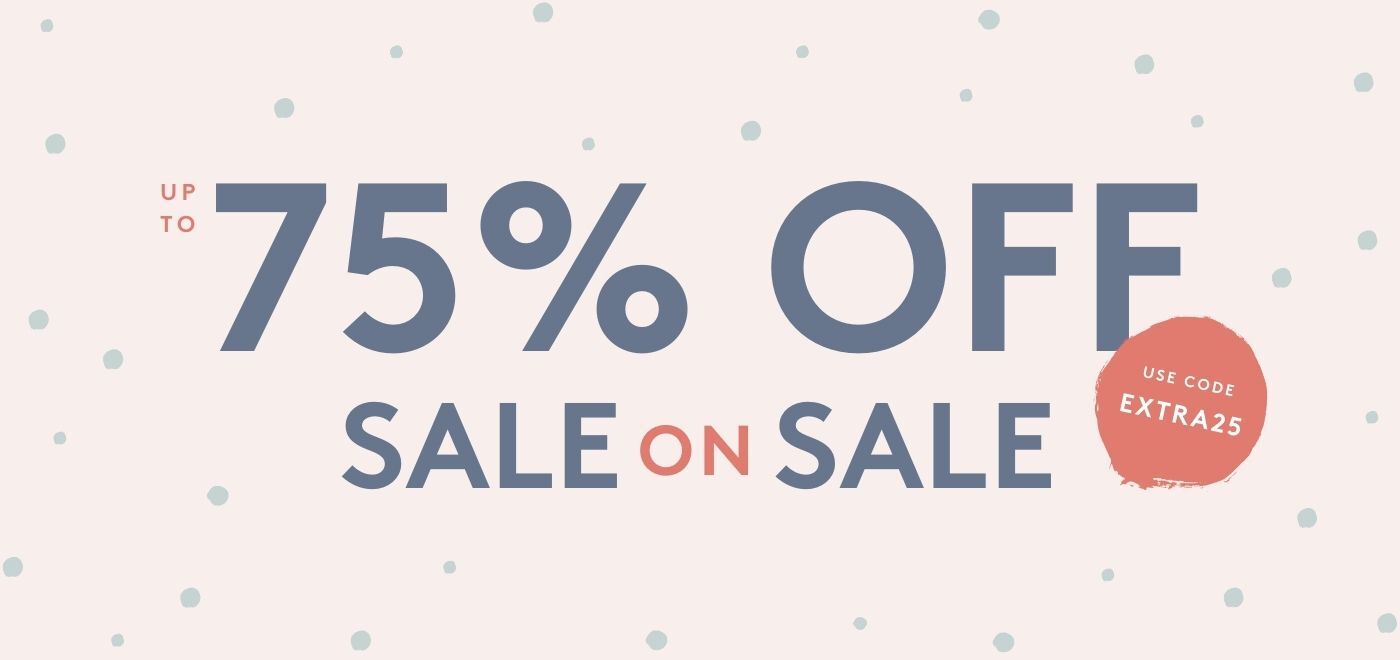 Take an extra 25% off sale - Use Code EXTRA25