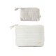 On The Go Pouch Set Bundle - Travel Pehr Canada Stripes Away Pebble Grey  