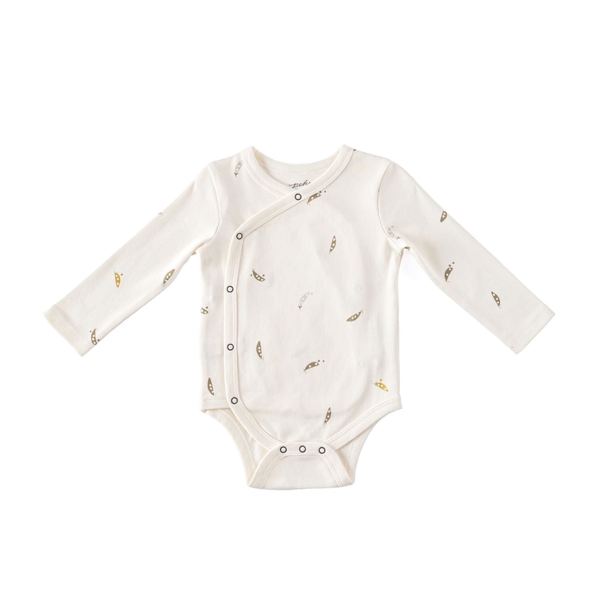 Pehr-Long Sleeve Kimono One-Piece-Sweet Pea-1