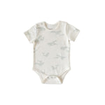 Pehr-Short Sleeve Shoulder Snap One-Piece-Follow Me Whale-1