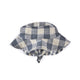 Bucket Hat Hat Pehr Checkmate French Blue 0 - 6 mos. 
