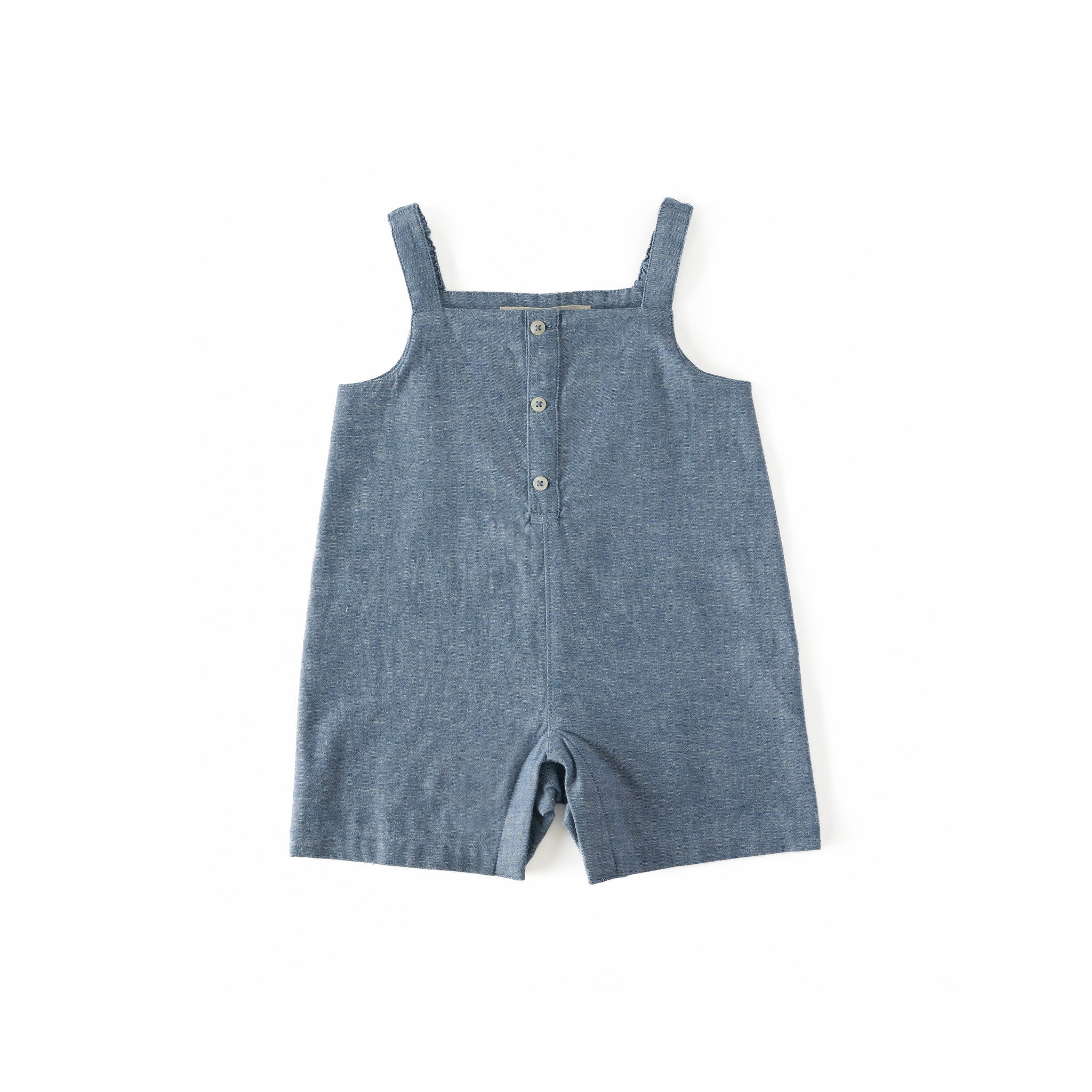 Pehr-Short Romper-Chambray-1