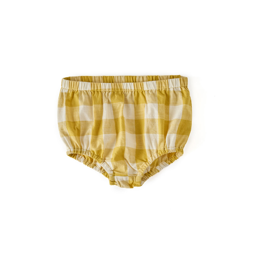 Bloomer Bloomers & Shorts Pehr Checkmate Dandelion 0 - 3 mos. 