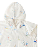 Hooded Poncho Towel - Set Sail