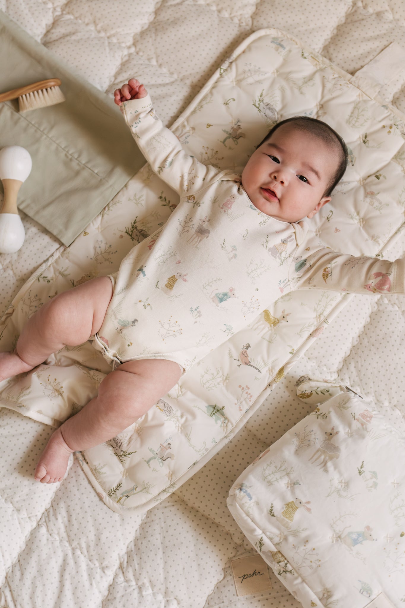 On the Go Portable Changing Pad - Forest Fable