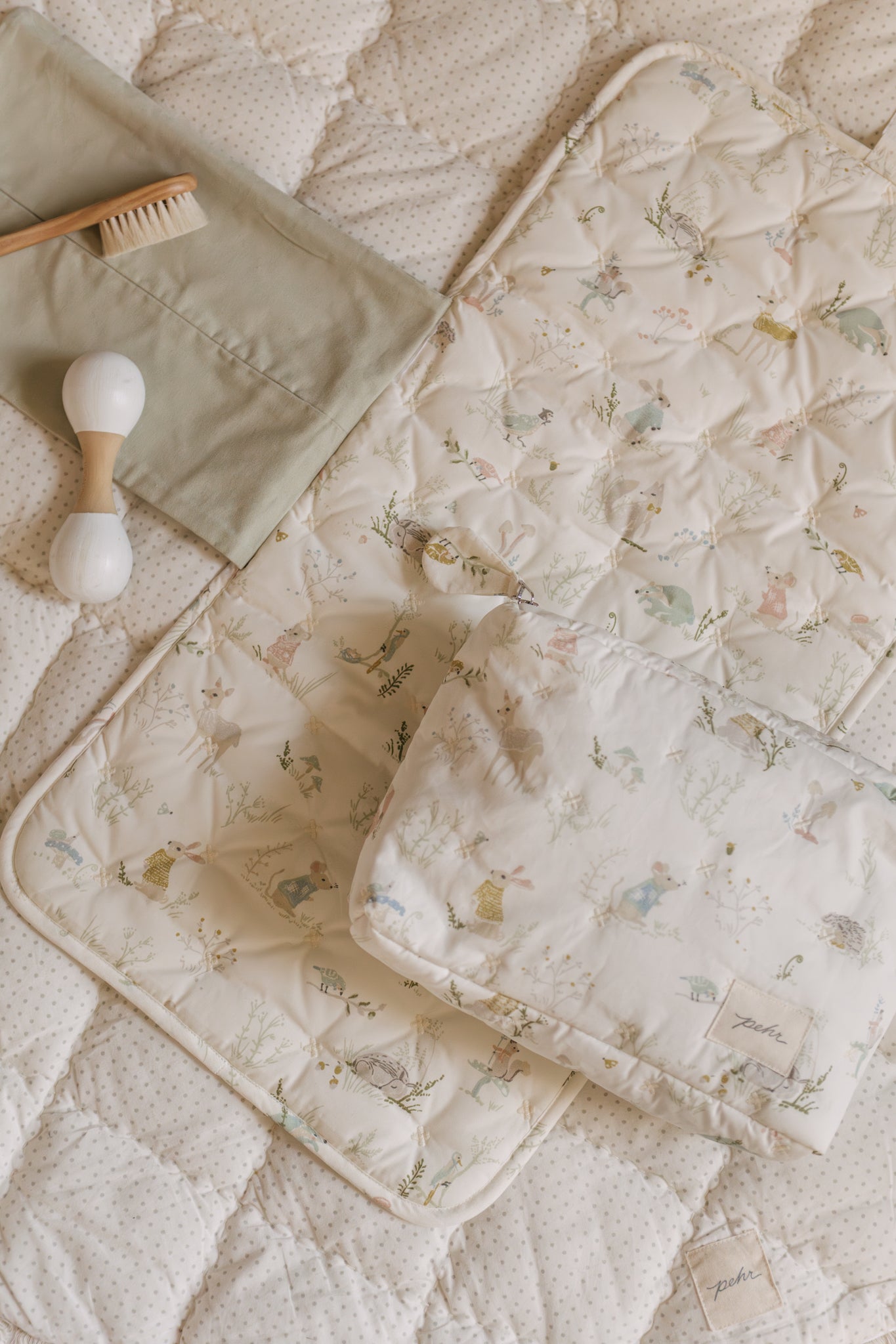 On the Go Portable Changing Pad - Forest Fable