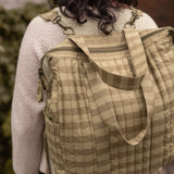 Pehr-Convertible Diaper Bag-Moss Stripe-6