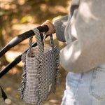Pehr-Bucket Stroller Organizer Set-Gingham Indigo-8