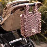 Pehr-Bucket Stroller Organizer Set-Mulberry-3