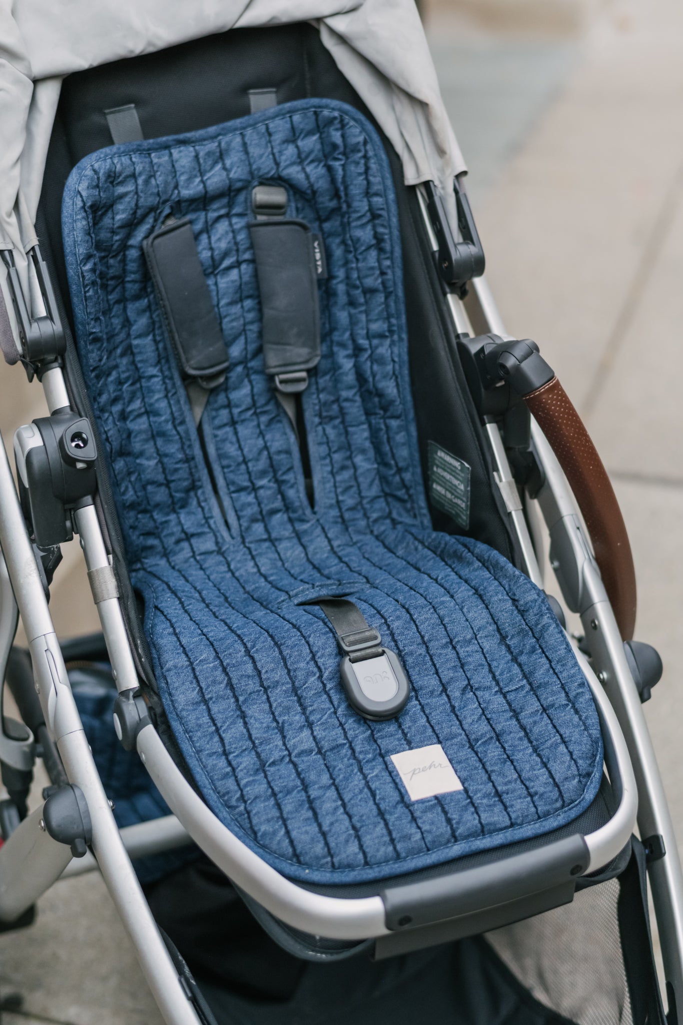 Pehr-Reversible Stroller Insert-Vintage Wash Picnic-4