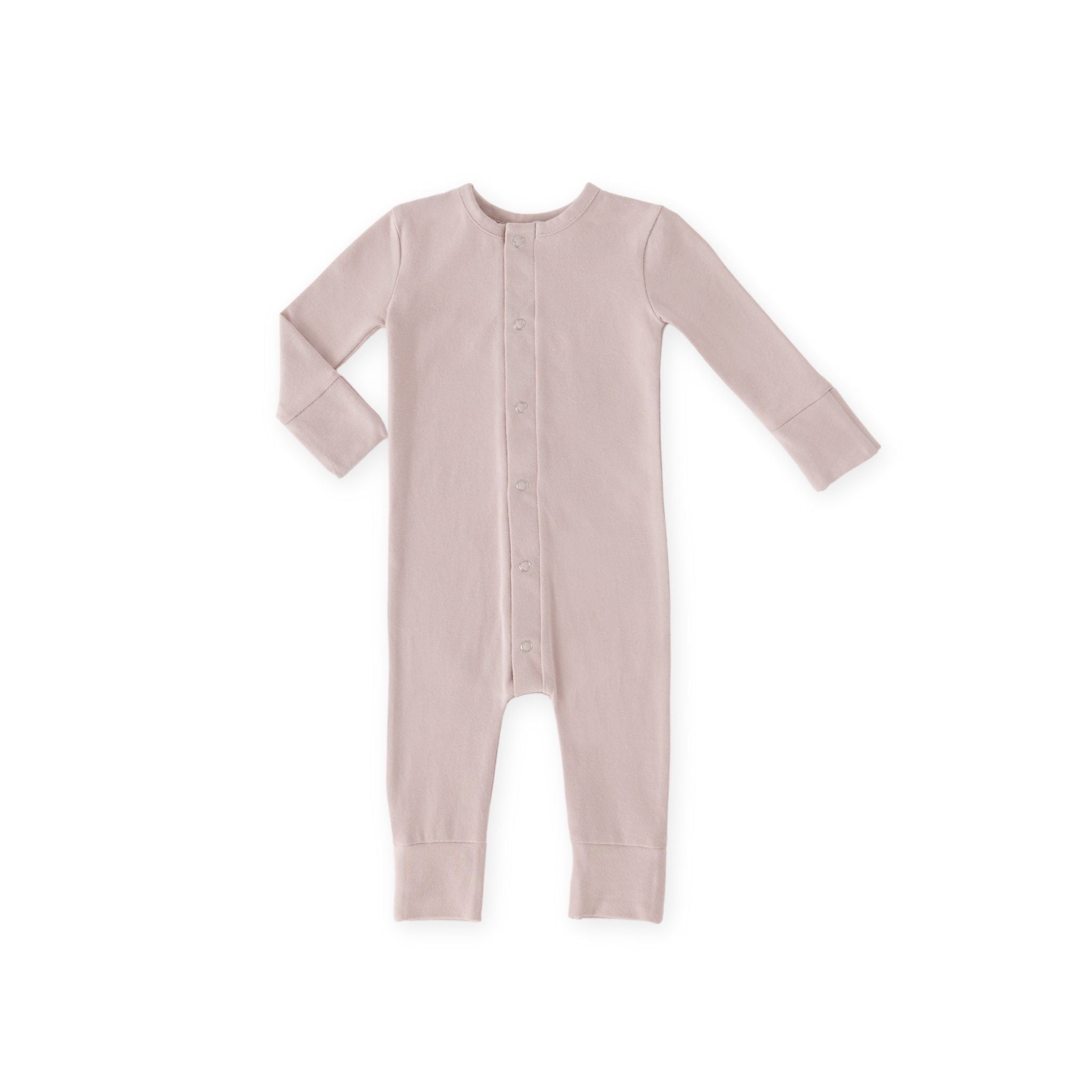 Pehr-Essentials Romper- Pale Pink-Newborn-1